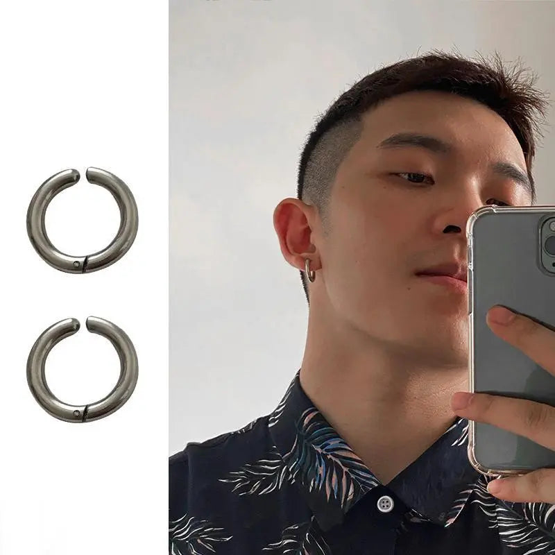 Ear Buckle Earrings ArtsKoreanMan