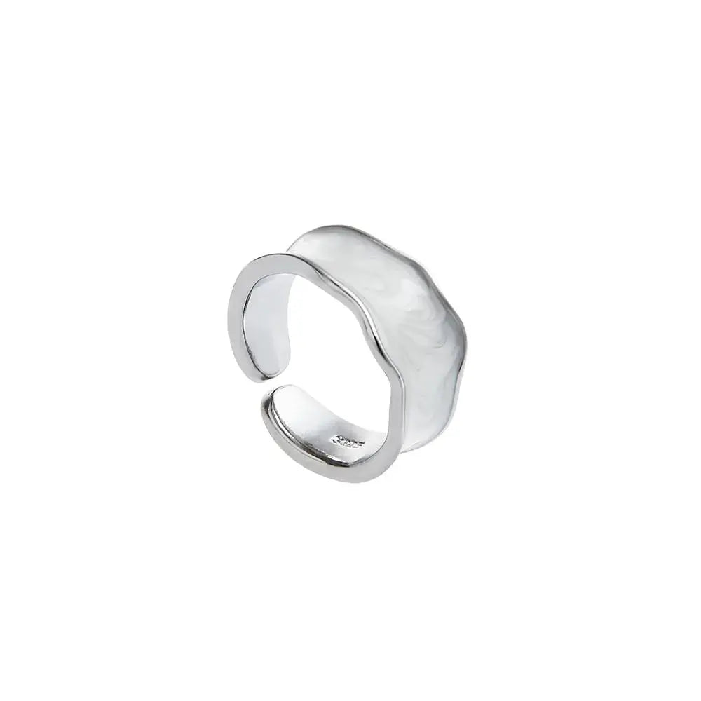 Enamel Open Ring ArtsKoreanMan