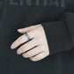 Fence Irregular Striped Ring ArtsKoreanMan