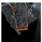 Flame Stitching Double-Layer Necklace ArtsKoreanMan