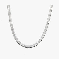 Flat Herringbone Necklace ArtsKoreanMan