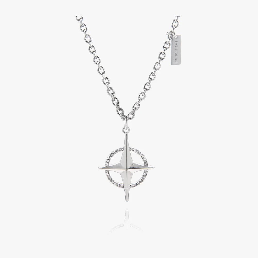 Four-Pointed Star Necklace