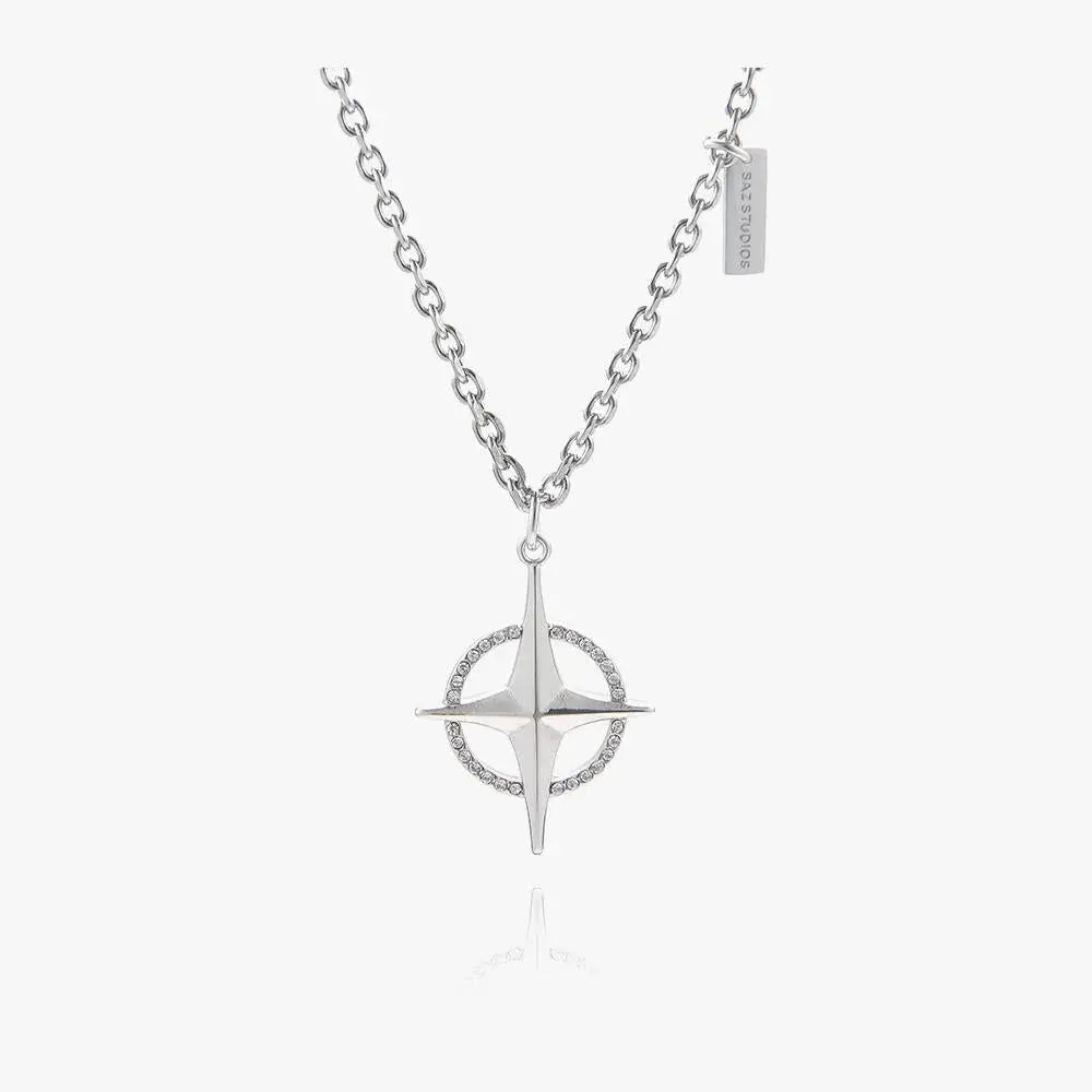 Four-Pointed Star Necklace ArtsKoreanMan
