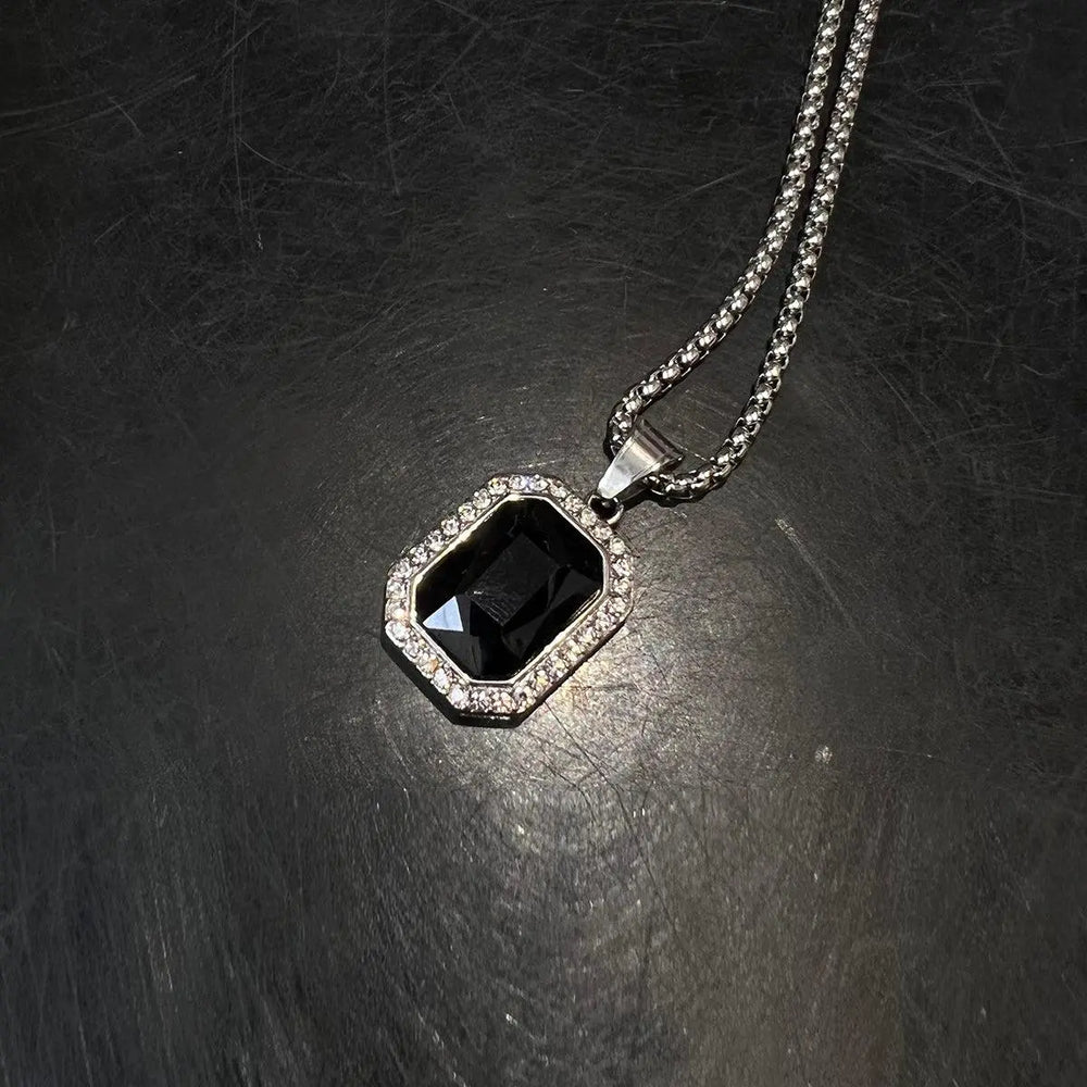 Gemstone Pendant Necklace ArtsKoreanMan