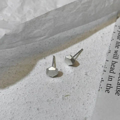 Geometric Rule Design Ear Studs ArtsKoreanMan
