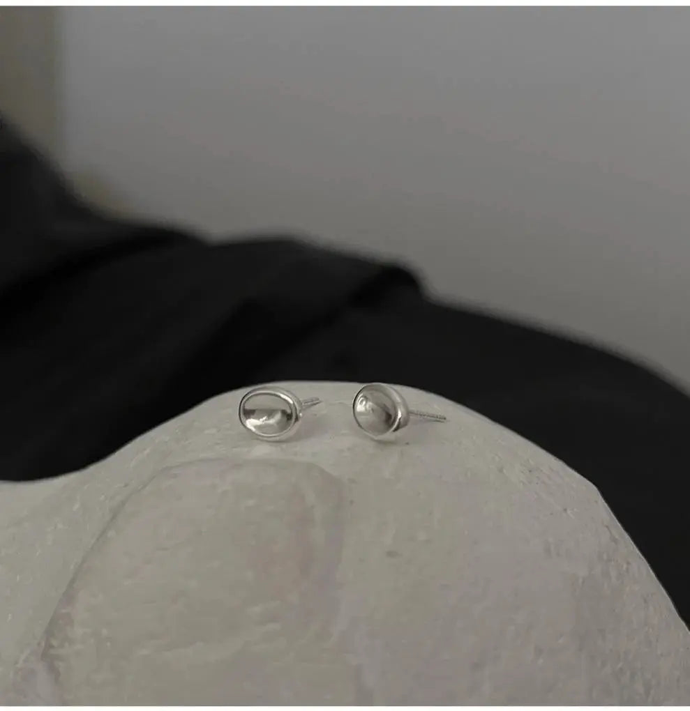 Geometric Minimalist Earrings ArtsKoreanMan