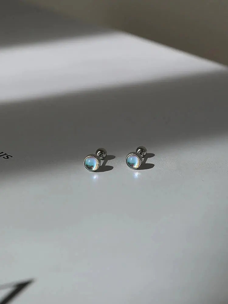 Glass Beads Stud Earrings ArtsKoreanMan