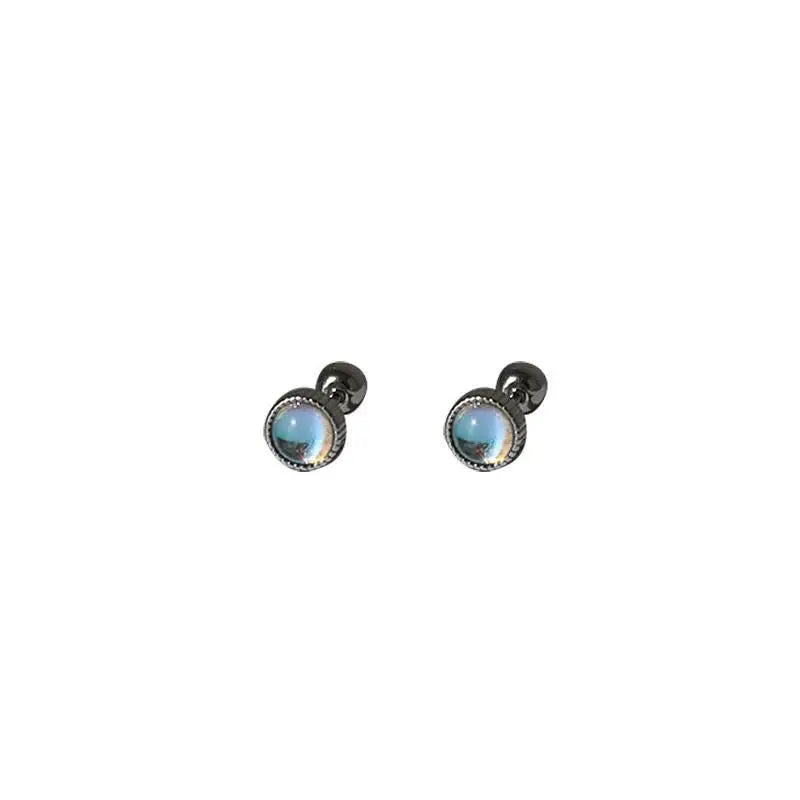 Glass Beads Stud Earrings ArtsKoreanMan