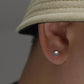 Glass Beads Stud Earrings