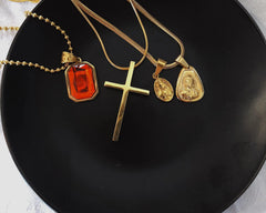 Goddess Cross Necklace ArtsKoreanMan