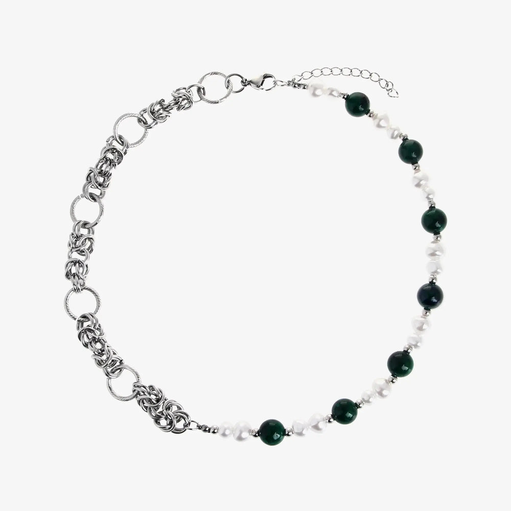 Green Beads Necklace ArtsKoreanMan