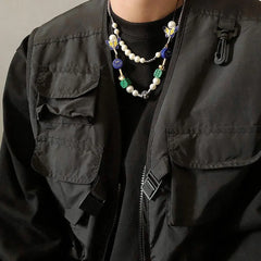 Green Dice Butterfly Necklace ArtsKoreanMan