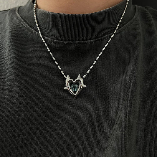 Heart Pendant Necklaces ArtsKoreanMan