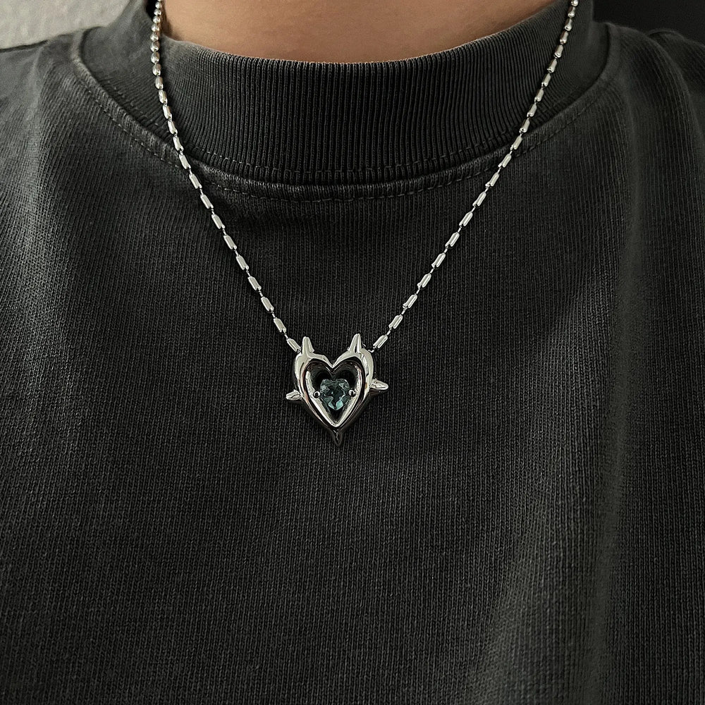 Heart Pendant Necklaces ArtsKoreanMan