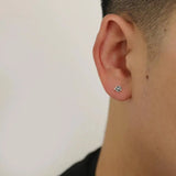 'Hi' Stud Earrings ArtsKoreanMan