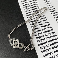 Hip Hop Ot Buckle Choker ArtsKoreanMan