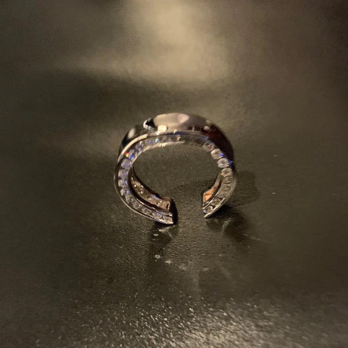 Irregular Glossy Open Ring ArtsKoreanMan