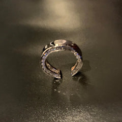 Irregular Glossy Open Ring ArtsKoreanMan