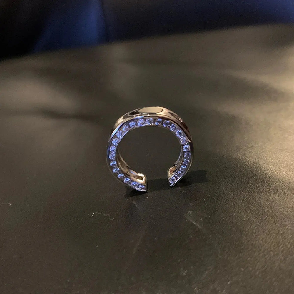 Irregular Glossy Open Ring ArtsKoreanMan