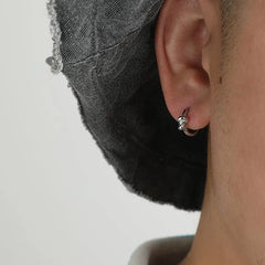 Knotted Hoop Earrings ArtsKoreanMan