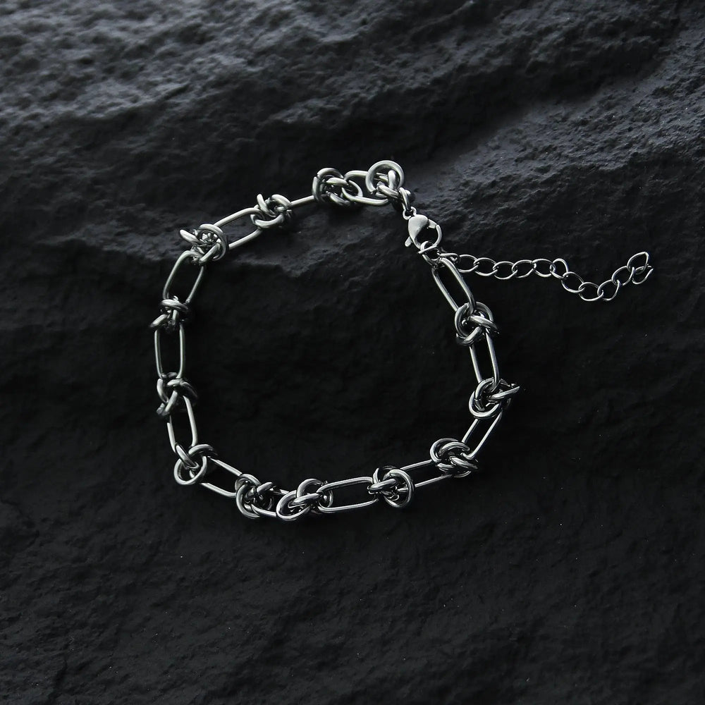 Knotted Metal Bracelet ArtsKoreanMan