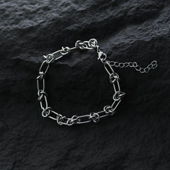 Knotted Metal Bracelet ArtsKoreanMan