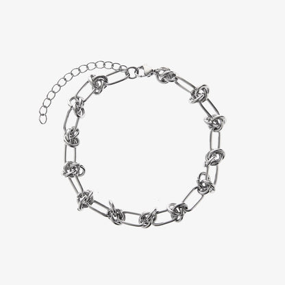 Knotted Metal Bracelet