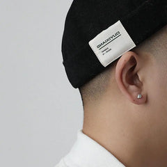 Lava Meteorite Earrings ArtsKoreanMan