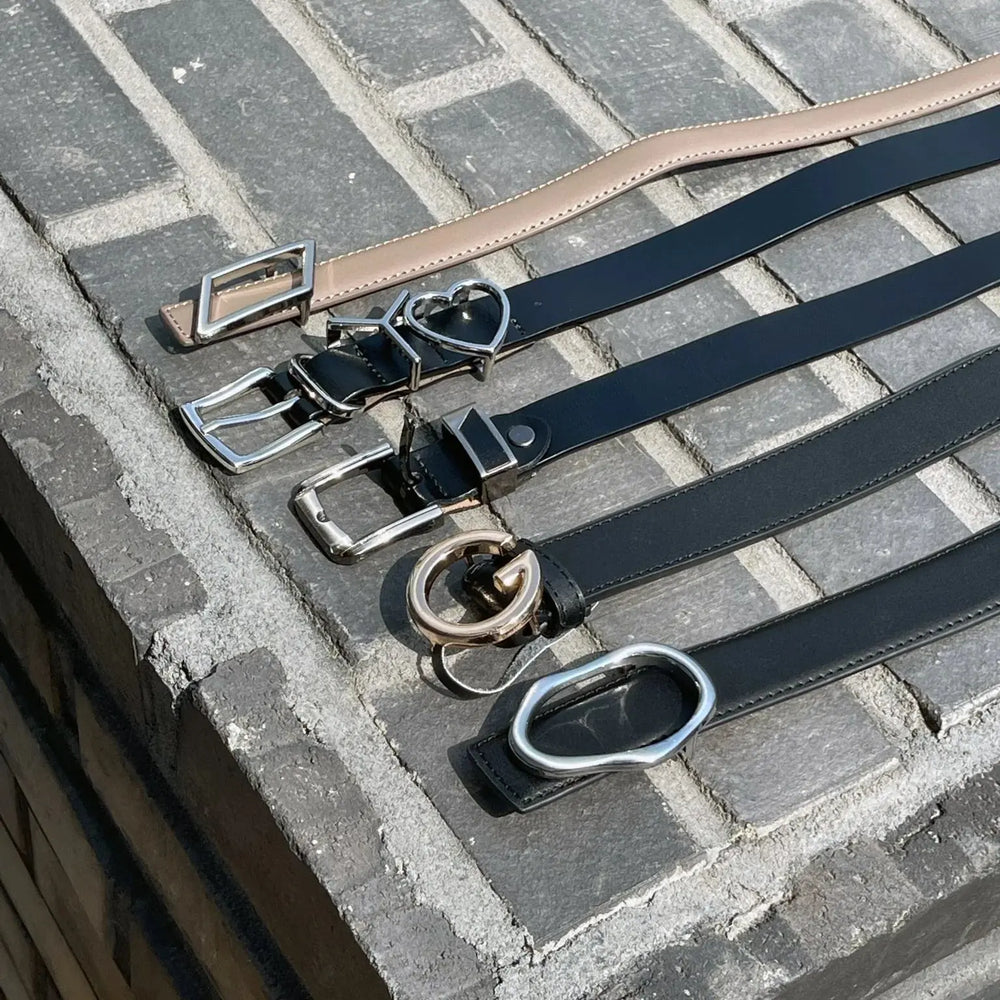 Leather Jeans Belt ArtsKoreanMan