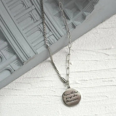 Letter Necklace ArtsKoreanMan