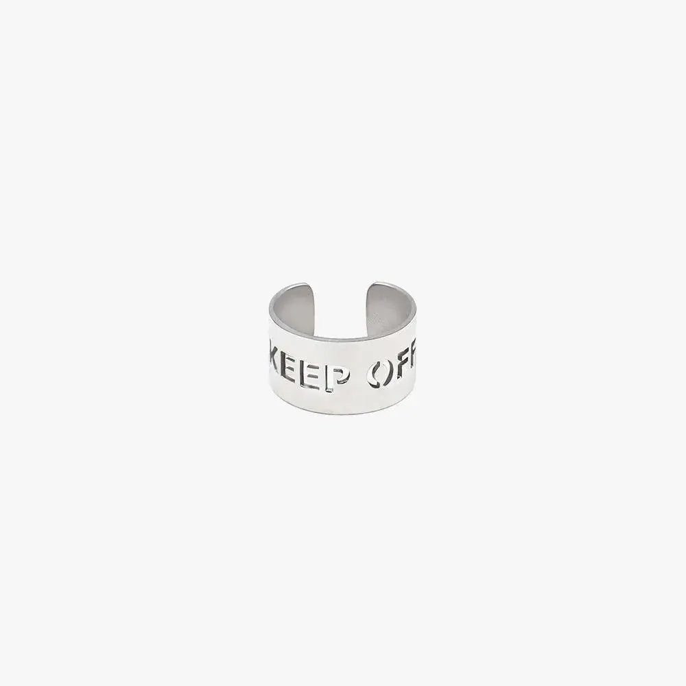 Letter Design Ring ArtsKoreanMan