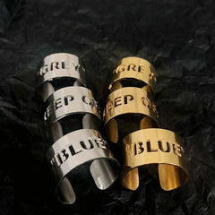 Letter Design Ring ArtsKoreanMan