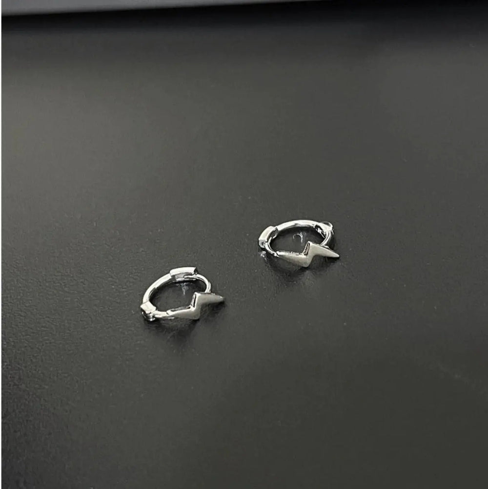 Lightning Design Earrings ArtsKoreanMan