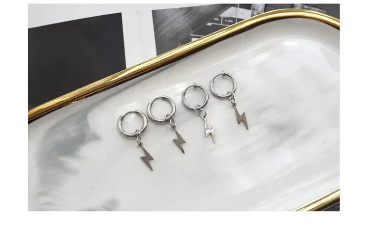 Lightning Drop Earrings ArtsKoreanMan