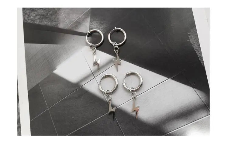 Lightning Drop Earrings ArtsKoreanMan