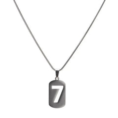 Lucky Number "7" Necklace ArtsKoreanMan
