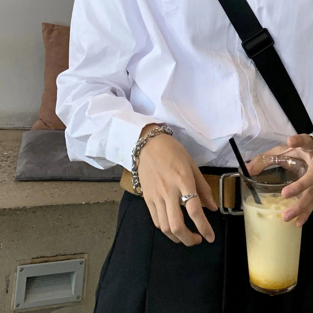 Metal Chain Bracelet ArtsKoreanMan