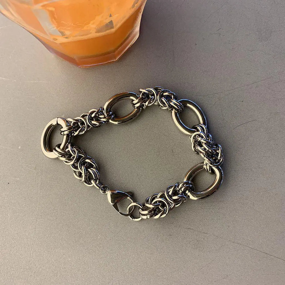 Metal Chain Bracelet ArtsKoreanMan