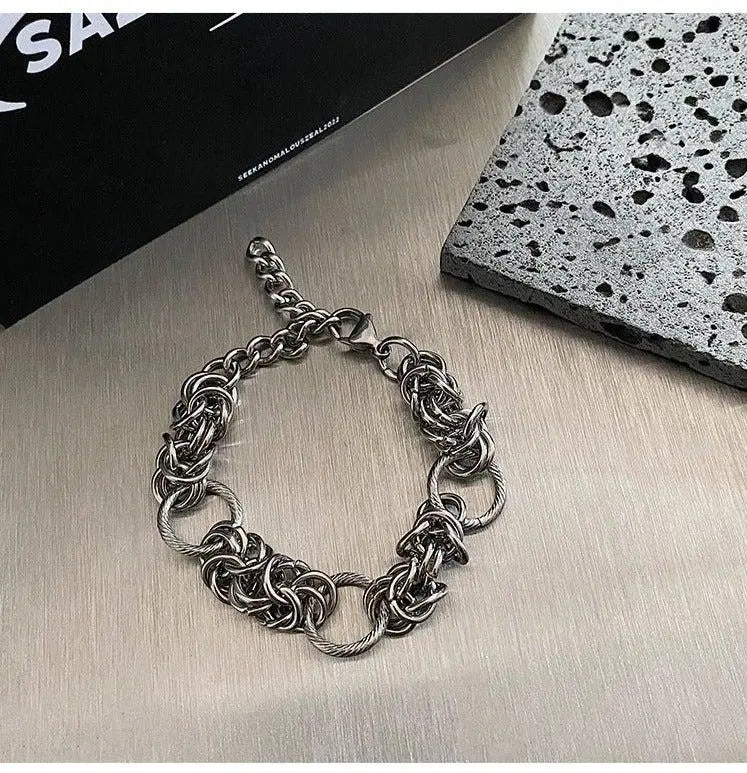 Metal Ring Bracelet ArtsKoreanMan