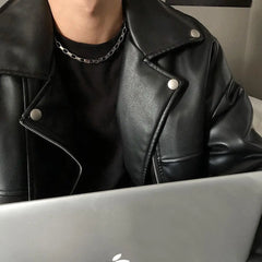 Metal Thick Chain Choker ArtsKoreanMan