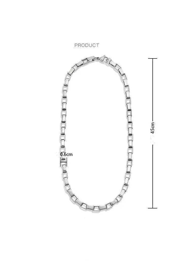 Metal Thick Chain Choker ArtsKoreanMan