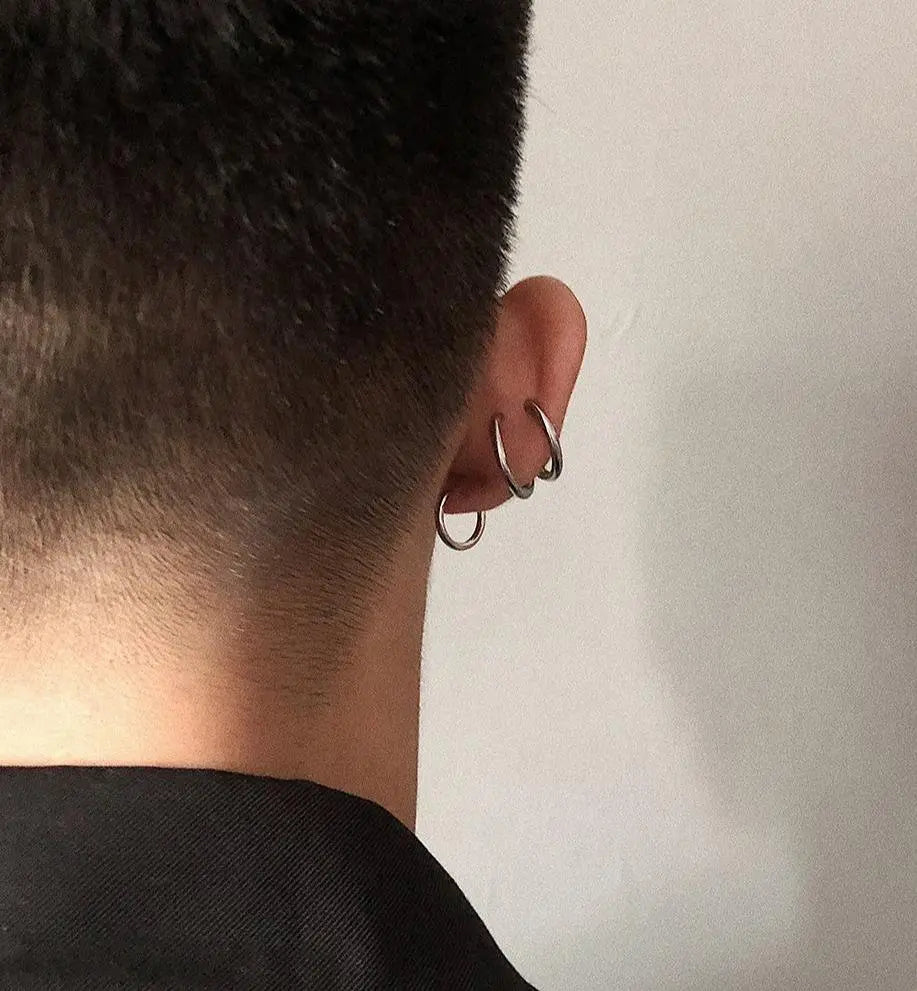 Metal Ring Ear Bone Clip ArtsKoreanMan