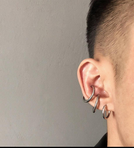 Metal Ring Ear Bone Clip