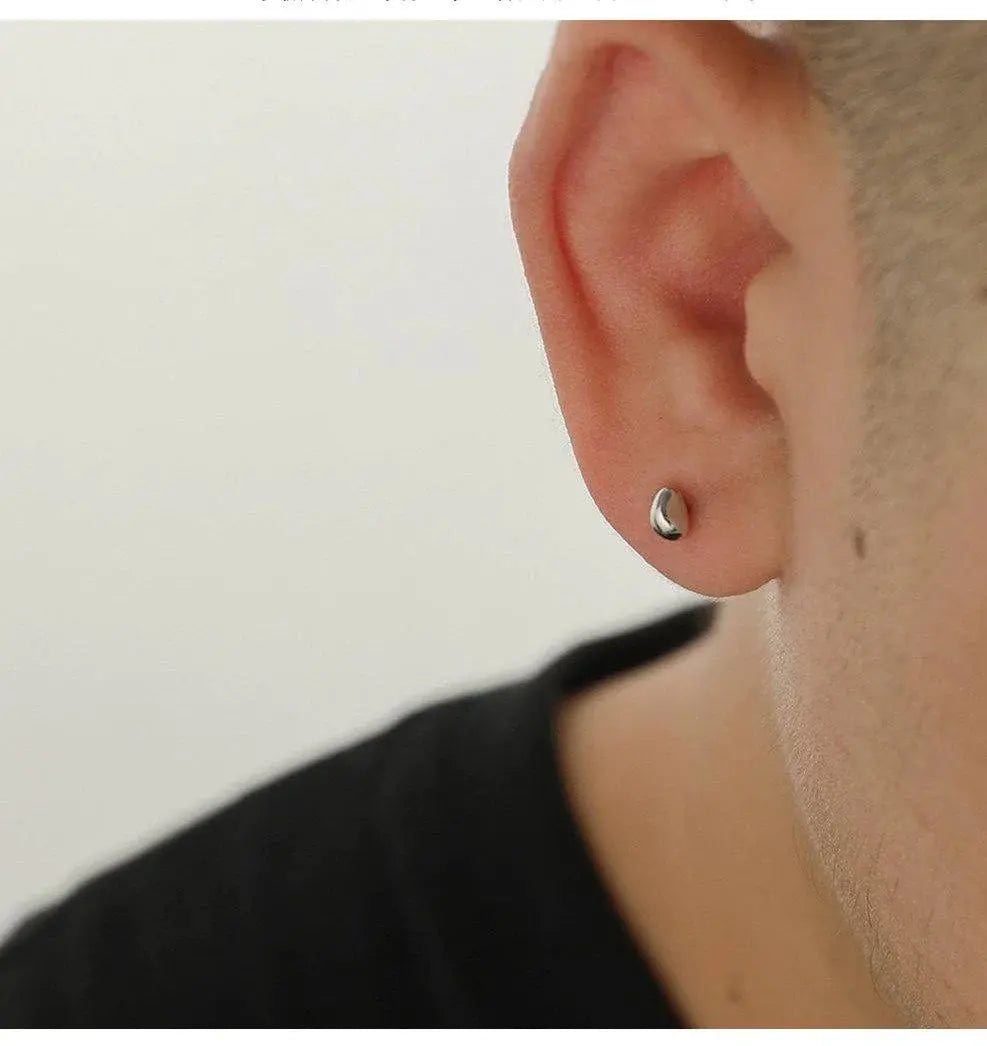 Meteorite Stud Earrings ArtsKoreanMan