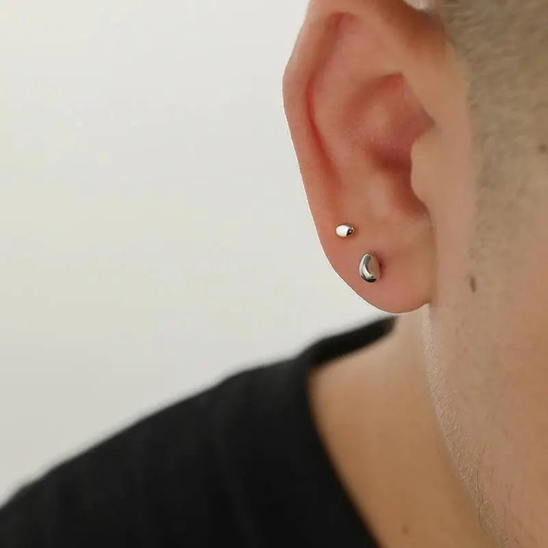 Meteorite Stud Earrings ArtsKoreanMan