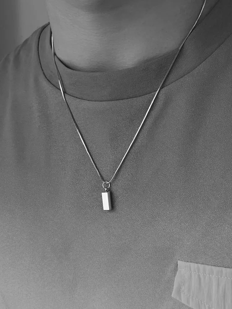 Minimalist Pendant Necklace ArtsKoreanMan