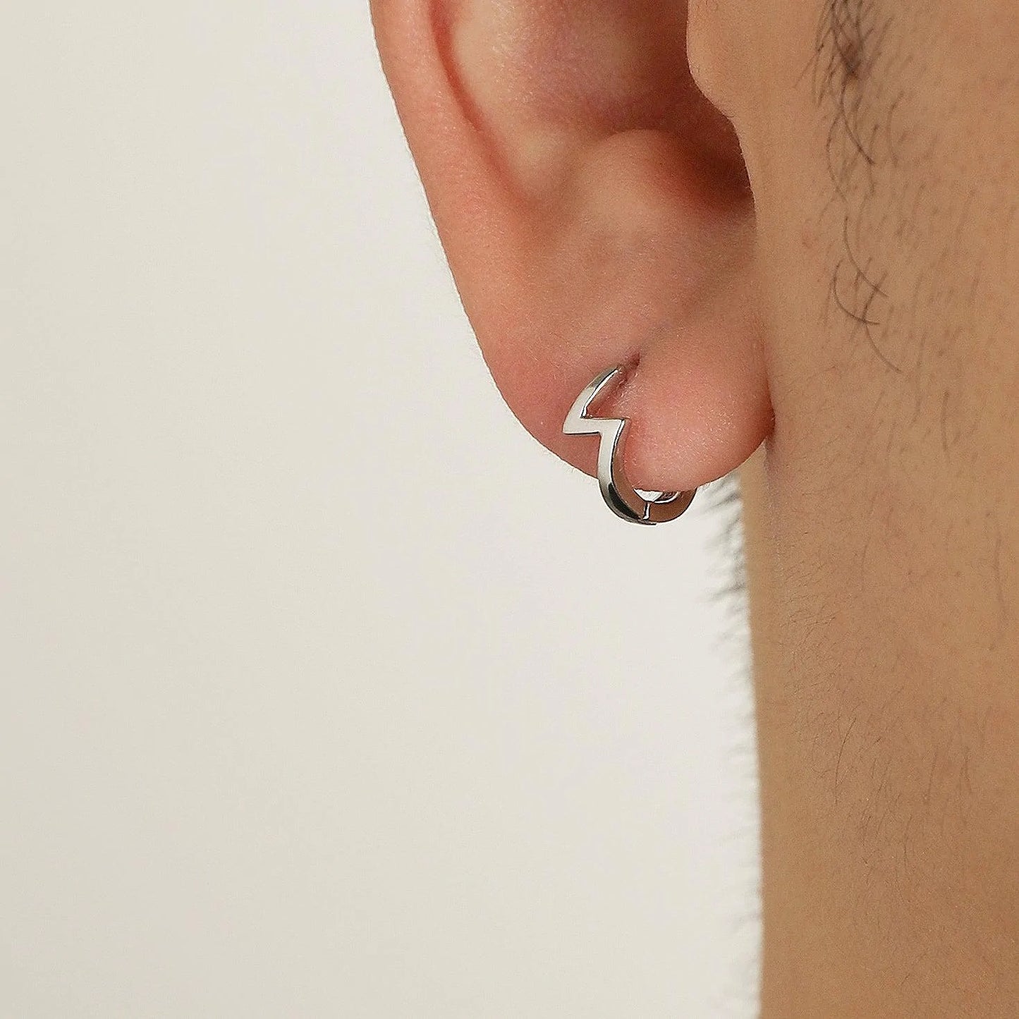 Mobius Twist Hoop Earrings
