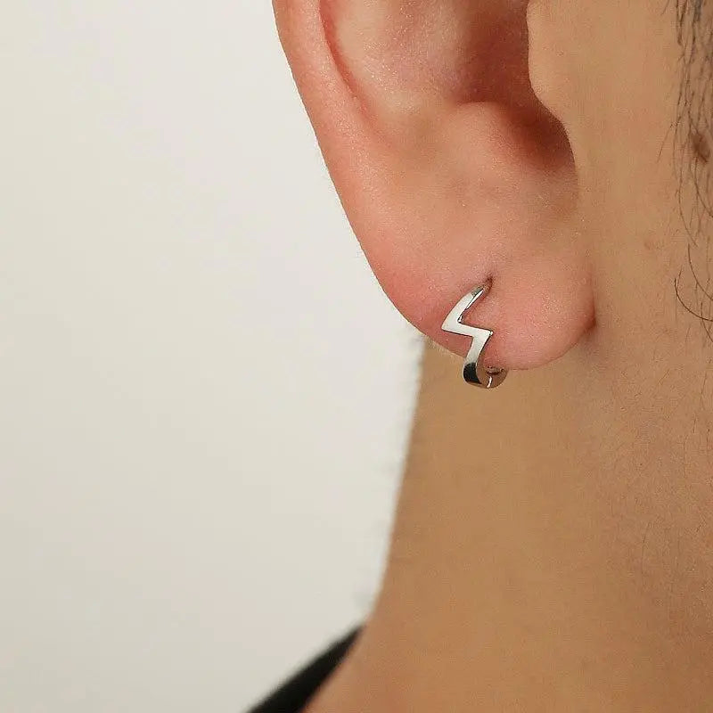 Mobius Twist Hoop Earrings ArtsKoreanMan