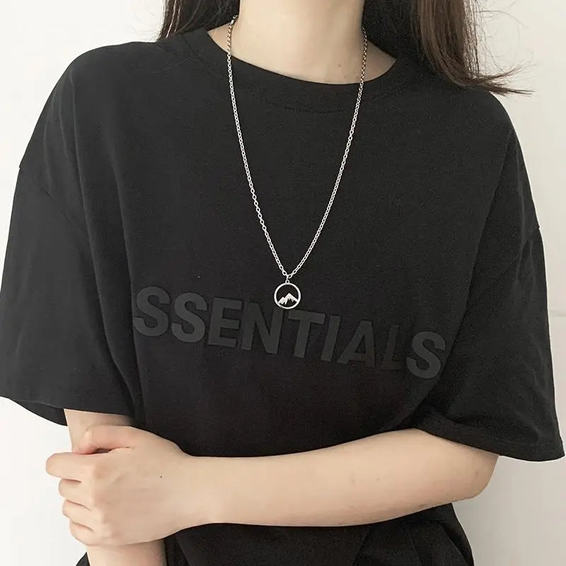 Mountain Peak Pendant Necklace ArtsKoreanMan