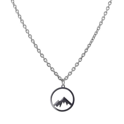 Mountain Peak Pendant Necklace